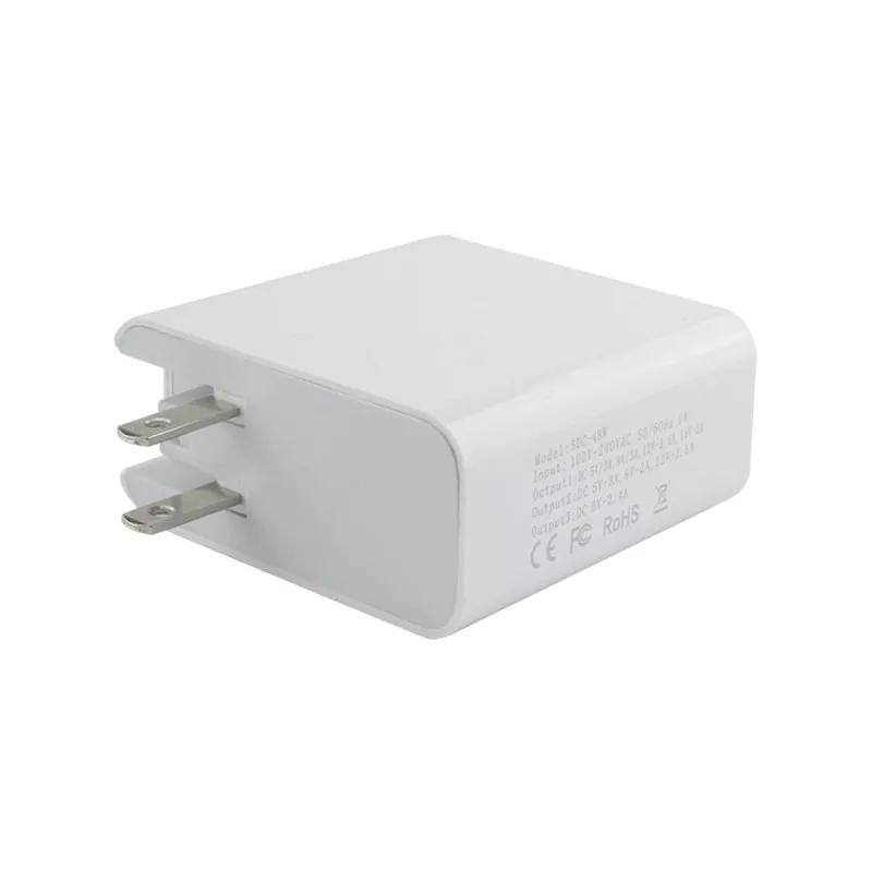48 Вт Быстрое PD USB зарядное устройство США ЕС вилка 2 3 4usb Многофункциональный PD протокол type-c адаптер для iphone 11pro max