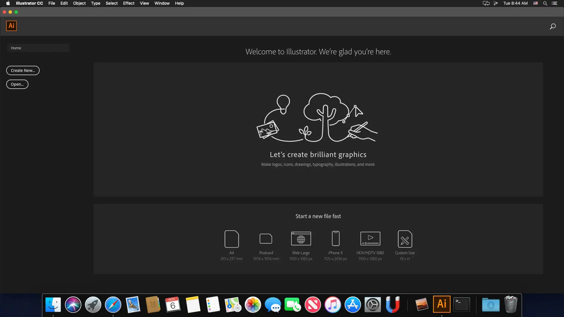 

Illustrator CC 2021 Industry Vector Graphics Software MacOS Lifetime Use