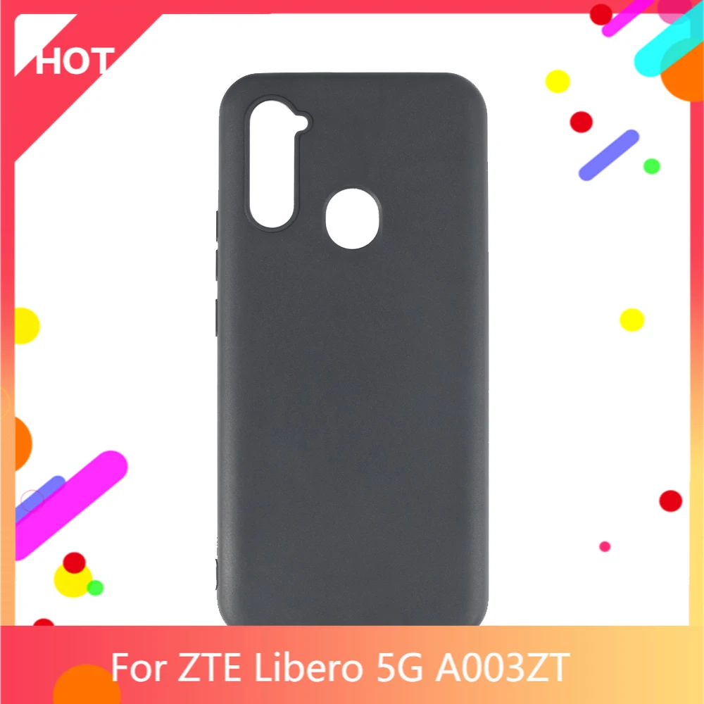 Libero 5G A003ZT чехол Матовая Мягкая силиконовая задняя накладка из ТПУ для ZTE телефона