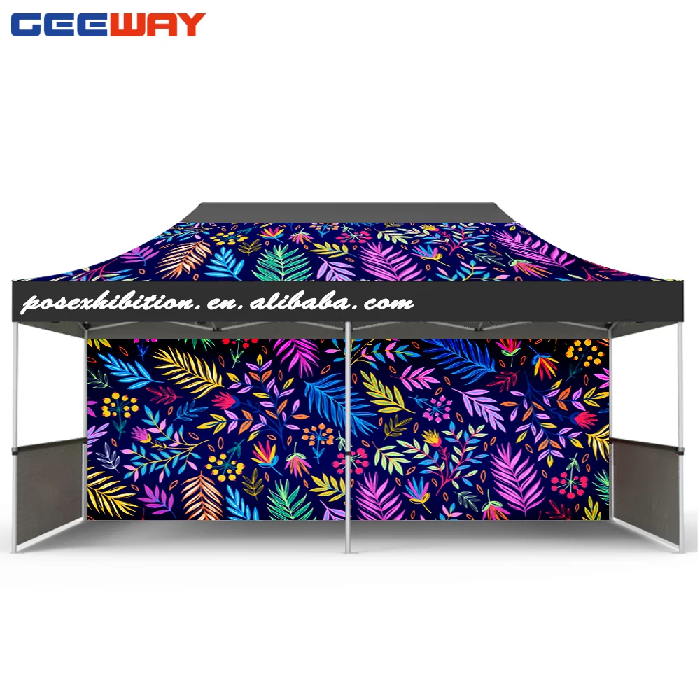 GEEWAY 10X20 наружная Торговая выставка складные палатки шатры беседка на заказ