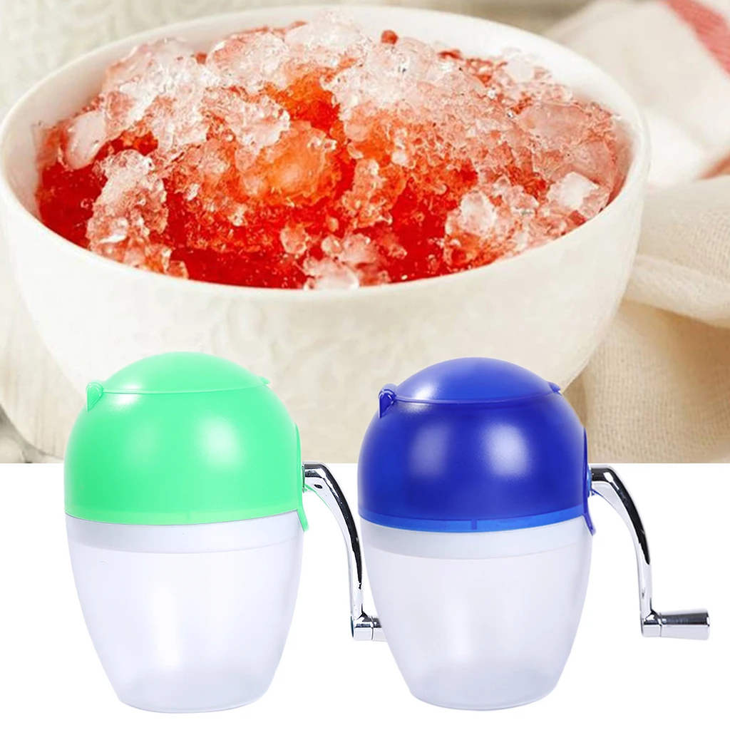 

Portable Hand Sand Ice Crusher Ice Cream Fine Ice Grinder Chipper Shaver