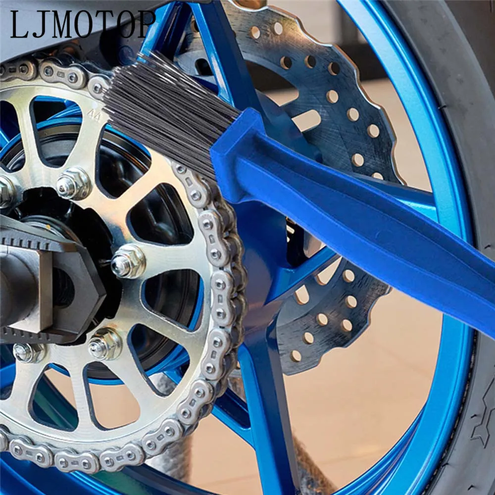 

For Honda CBR 600 F2 F3 F4 F4i CBR600RR CB1000R CB600 CBR900RR X-ADV Motorcycle Chain Maintenance Cleaning Brush Brake Remover
