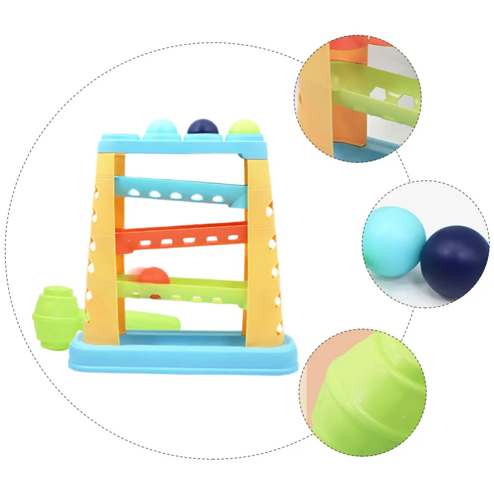 

1 Set Drop Kids Hammer Pound Roll Educational Gift for Toddlers