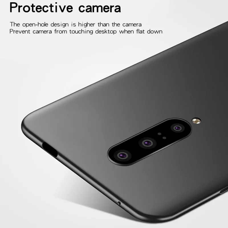 TeppKa Ultra Thin Hard PC Case For Oneplus 7 Pro 6T Phone Matte Plastic Back Protective Shockproof Cover One plus 1+7 |