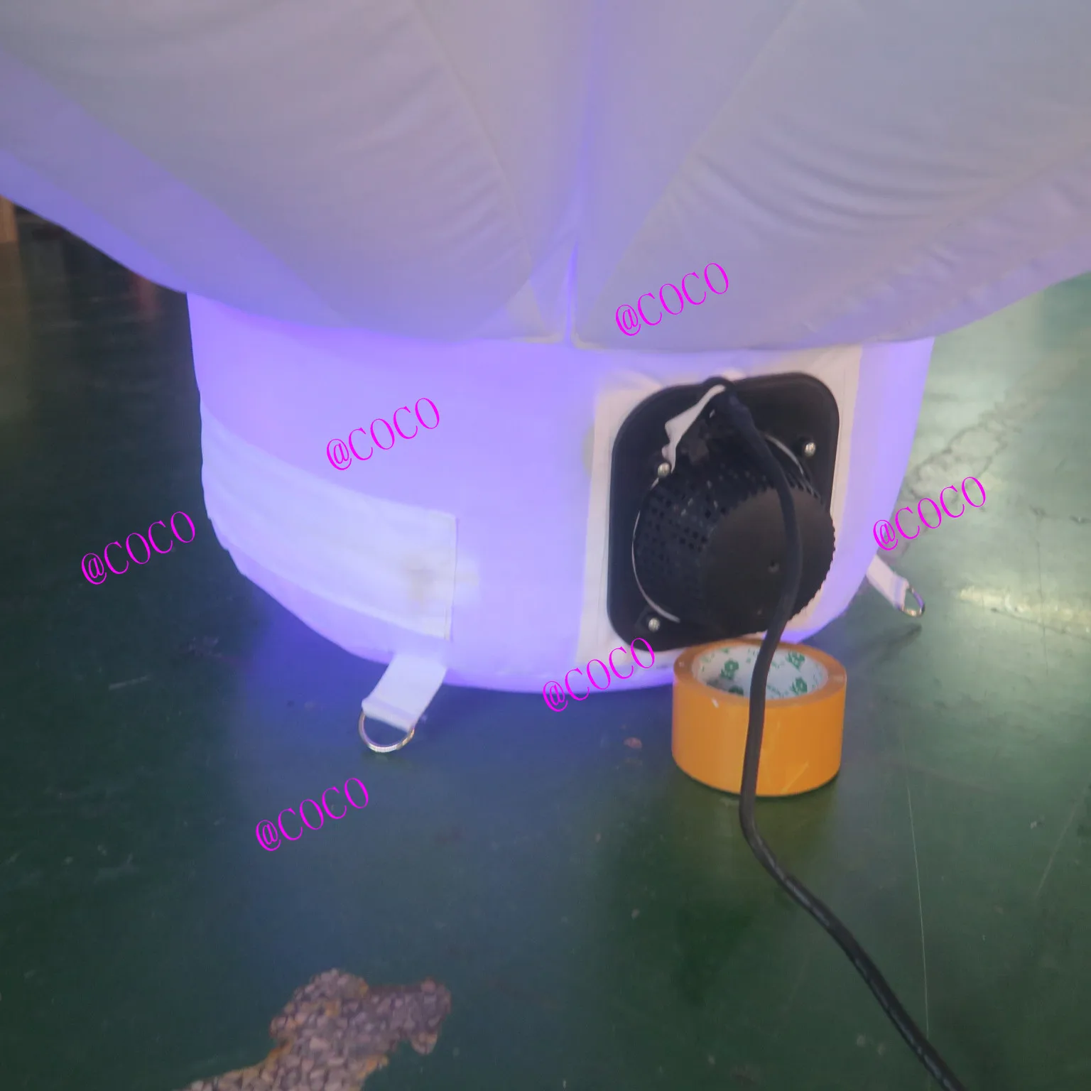 Бесплатная доставка по воздуху до двери! Гигантский надувной цветок на заказ