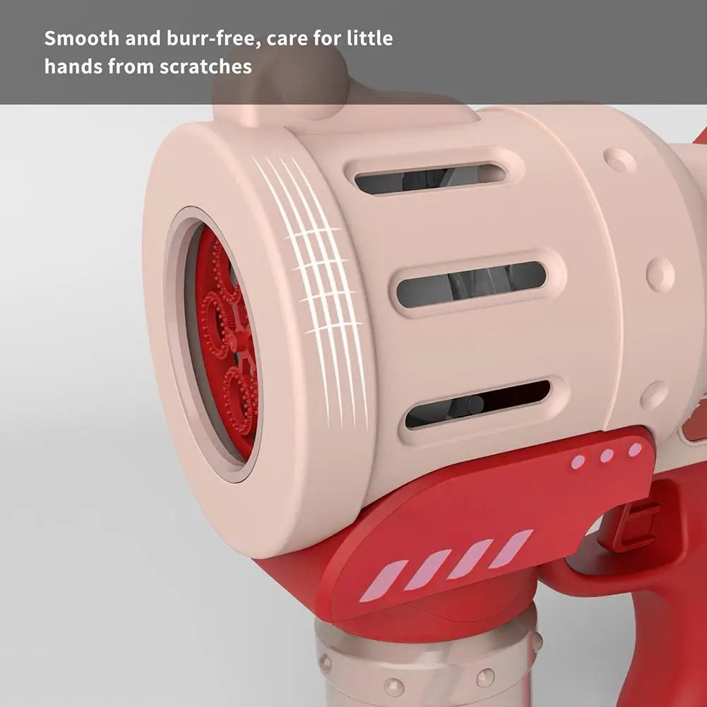 

Children'S Bubble Machine Electric Five-Hole Bubble Children'S Toy Blowing Bubble Liquid Bubble Machine Automatic Cartoon S8Z4