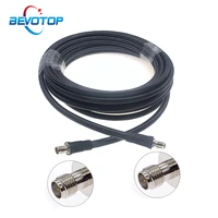 rp sma female to rp sma female lmr400 cable 50ohm rf adapter low loss pigtail wifi antenna extension cable signal booster jumper