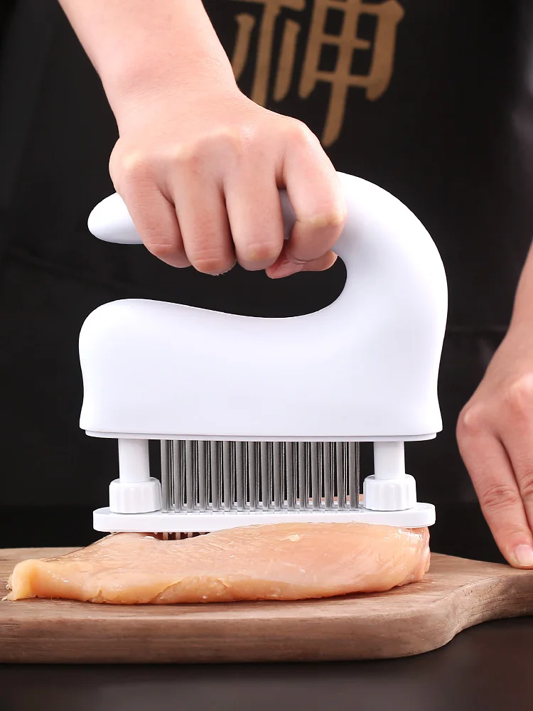 

Meat tenderizer 48-pin knocking meat piercing taste needle household steak meat hammer stainless steel meat beating tool