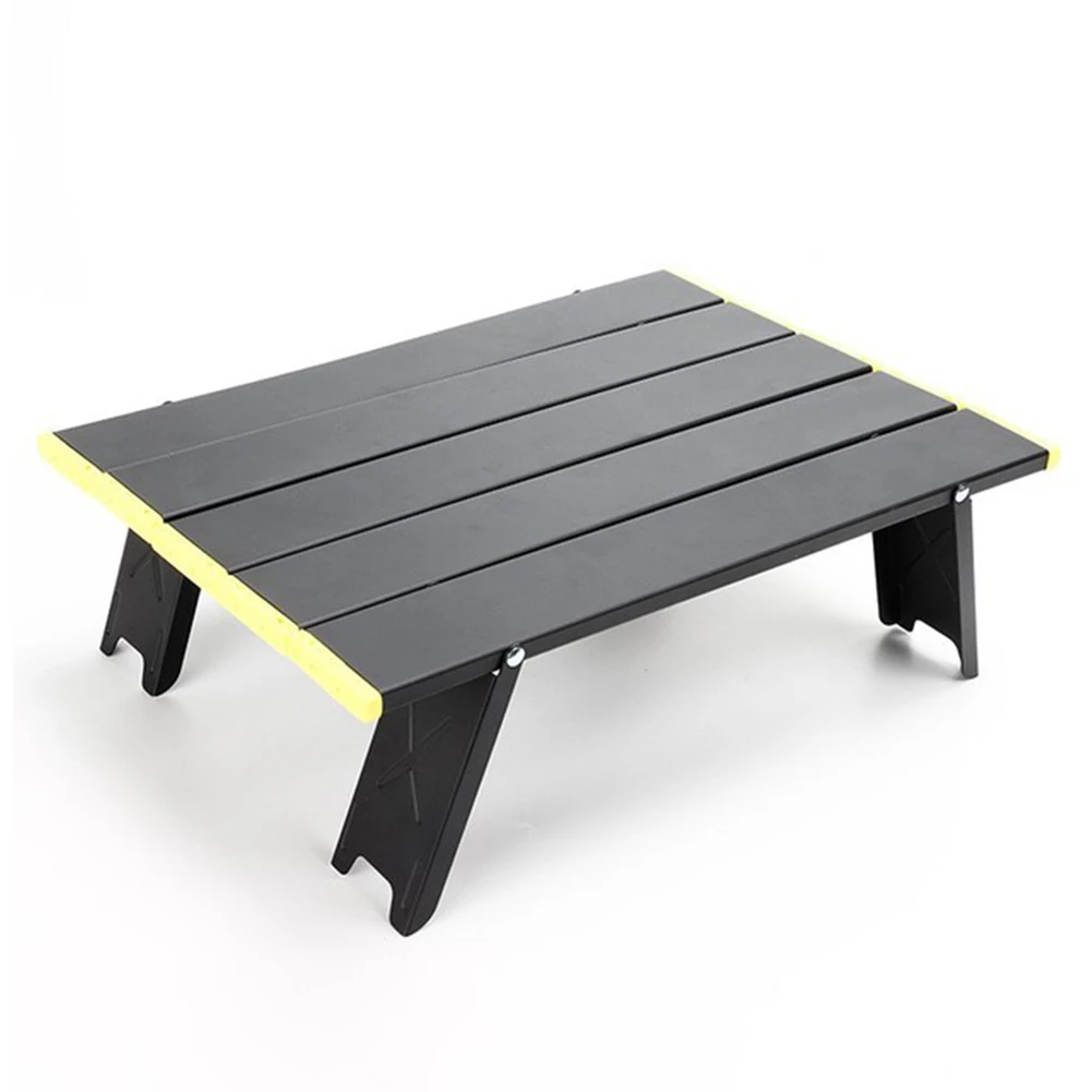 

Portable Waterproof Picnic Travel Cooking BBQ Garden Roll Up Aluminium Alloy Beach Outdoor Camping Easy Clean Folding Table Mini