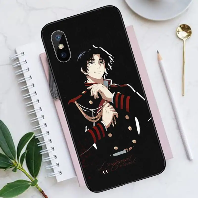 

Guren Ichinose Phone Case for iPhone 11 12 mini pro XS MAX 8 7 6 6S Plus X 5S SE 2020 XR