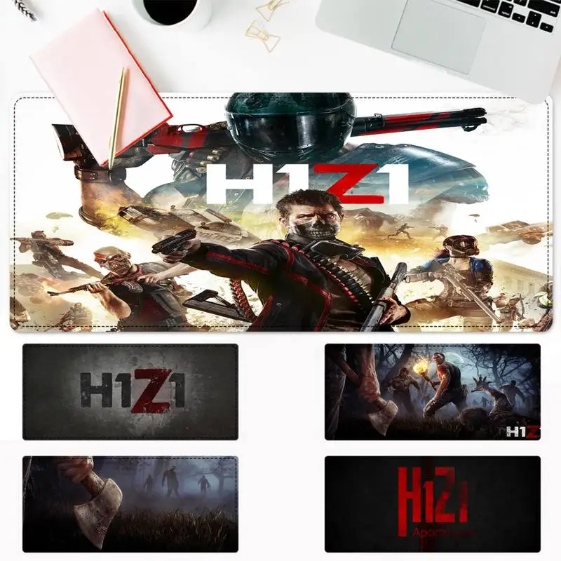 

Sale battlegrounds H1Z1 Gaming Mouse Pad Gamer Keyboard Maus Pad Desk Mouse Mat Game Accessories For Overwatch