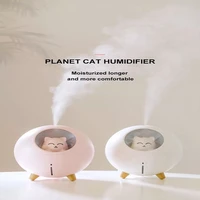 cute cartoon cat wholesale ultrasonic mini air humidifier mist portable usb humidifier essential oil diffuser