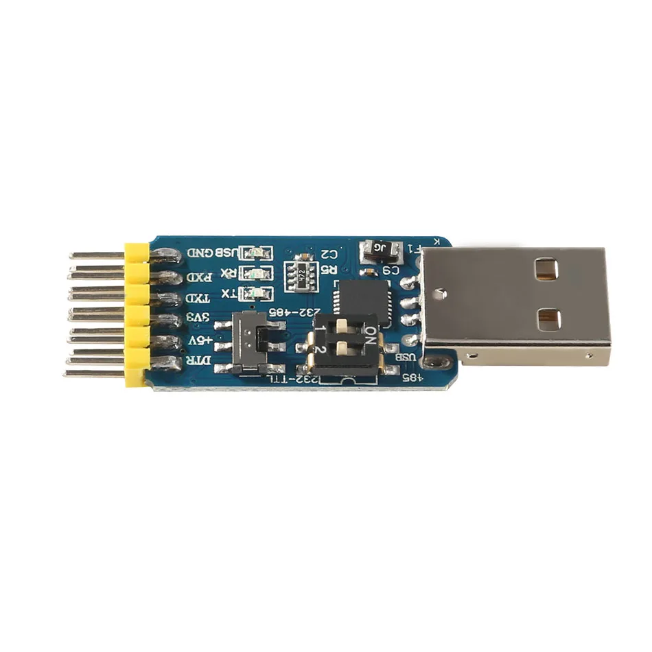 Шесть многофункциональных последовательных модулей 6 в 1 CP2102 usb Поворотная ТТЛ
