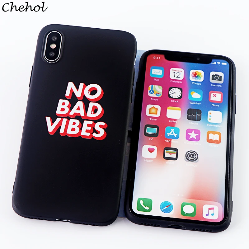 Оригинальный чехол для телефона s IPhone X XS MAX XR 11 8 7 6s Plus Pro с надписью мягкие