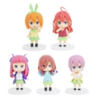 5 шт.1 комплект, фигурка куклы из аниме квинтуплет