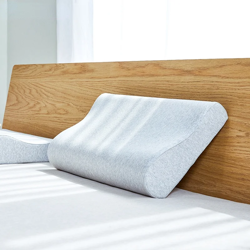 

PurenLatex 14 cm High Memory Foam Contour Orthopedic Pillow Neck Cervical Vertebra Support Neck Care Bedding Big Large Pillow