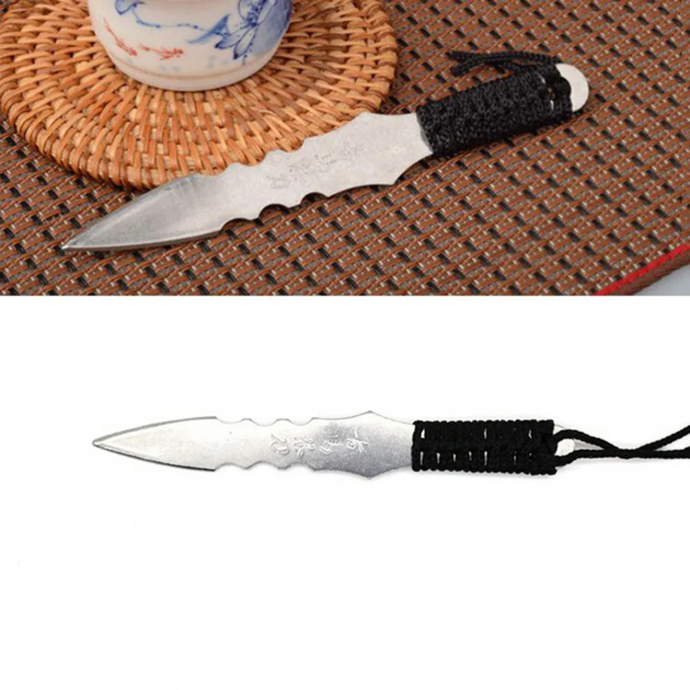 

(No Blade) 1 PCS Stainless Steel Puerh Tea Knife Needle Puer Knife Cone Thickening Outdoor EDC Self Defense Tool