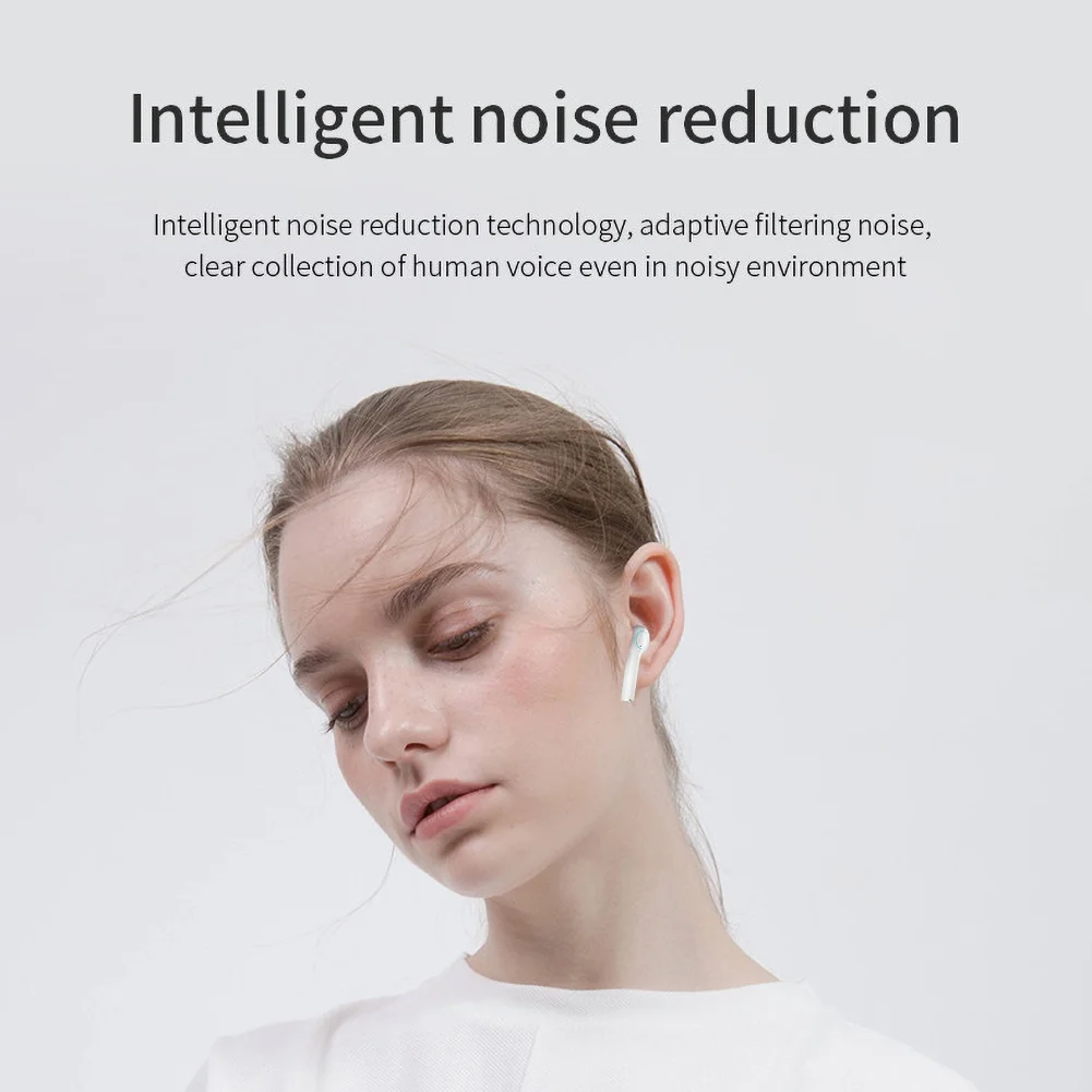 

Mini TWS Wireless Bluetooth Earphone HiFi Stereo HD Call Earbuds Waterproof Sports Headset For Xiaomi Huawei