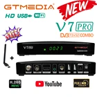 1080P HD DVB-S2 GTmedia V7 PRO V7 Plus Модернизированный спутниковый ТВ-приемник DVB-TT2 с USB Wifi Gtmedia V7 S2X V8X ccam europe