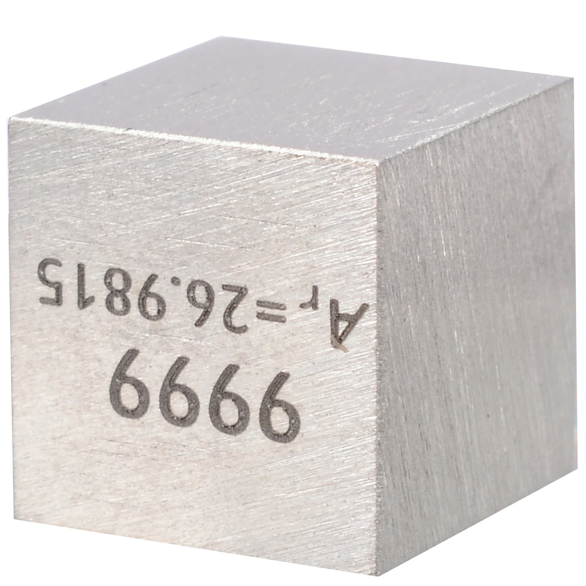 Новинка 2019 г. алюминиевый куб высокой чистоты 99.99% резной элемент Периодическая