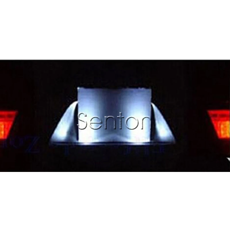 1 пара Автомобильный светодиодный номерной знак светильник дневные ходовые огни