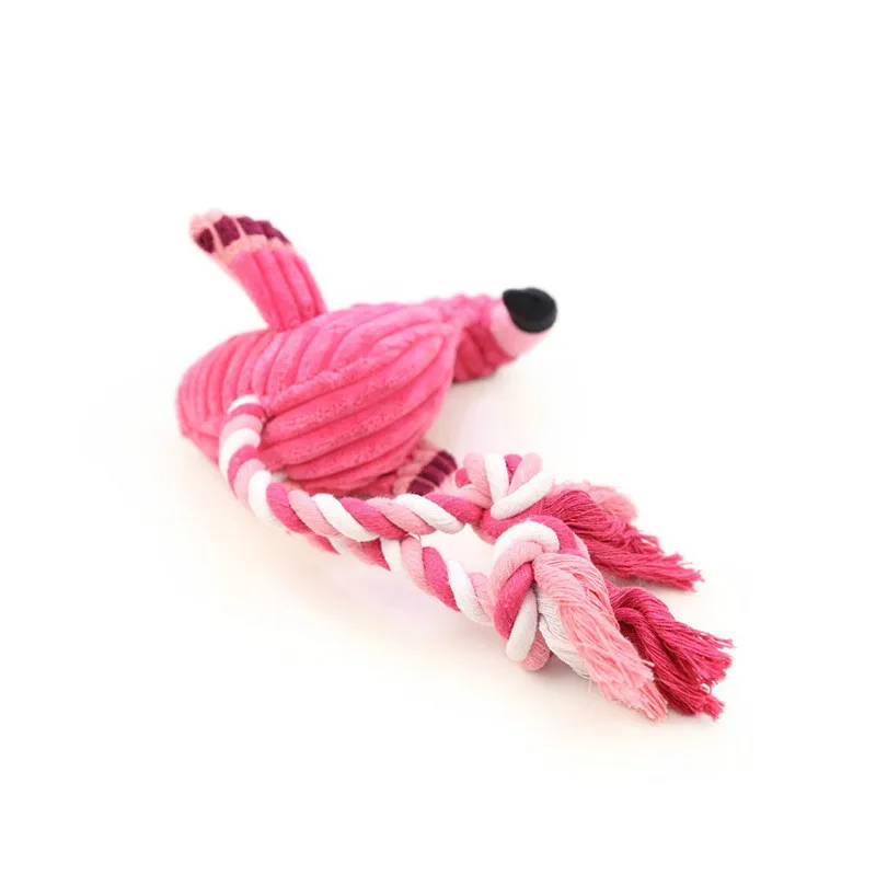 

Flamingo shaped toy mascot