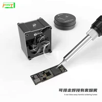 10000rpm 2uul mini cooling fan 5v usb type c power supply input can bolw away harmful solding fumes for mobile phone repair