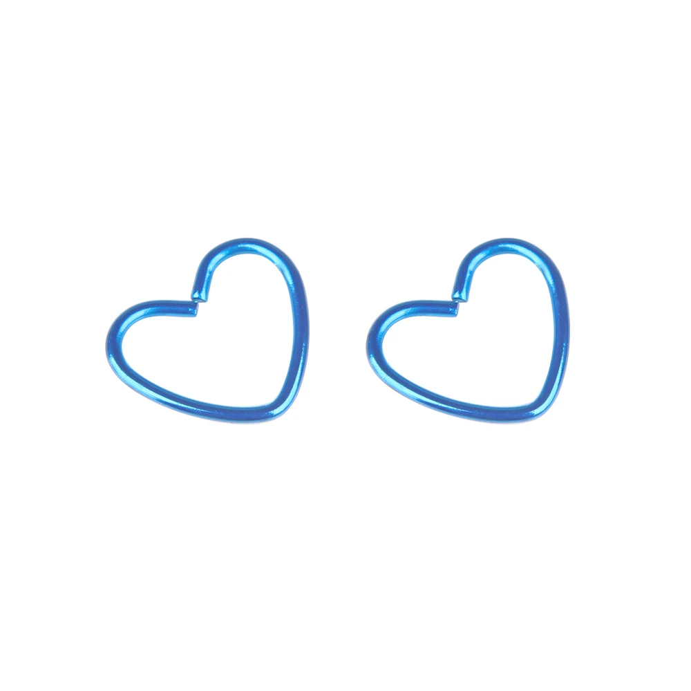 2 шт ювелирные изделия для тела хирургическая сталь Daith сердце кольцо хряща