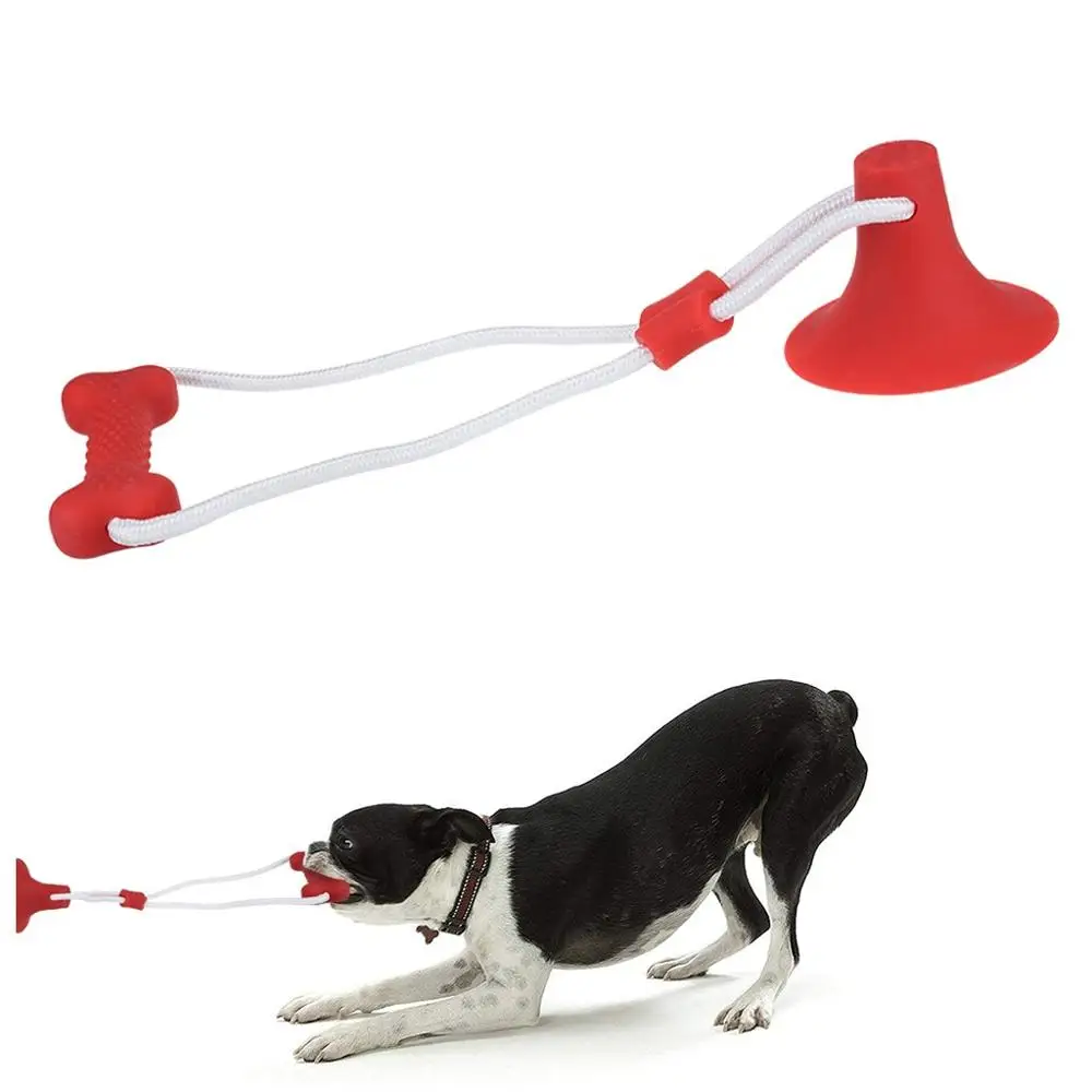 

Многофункциональные игрушки для собак, молярная игрушка, чистящие зубы с присоской, безопасно для щенков #3D24