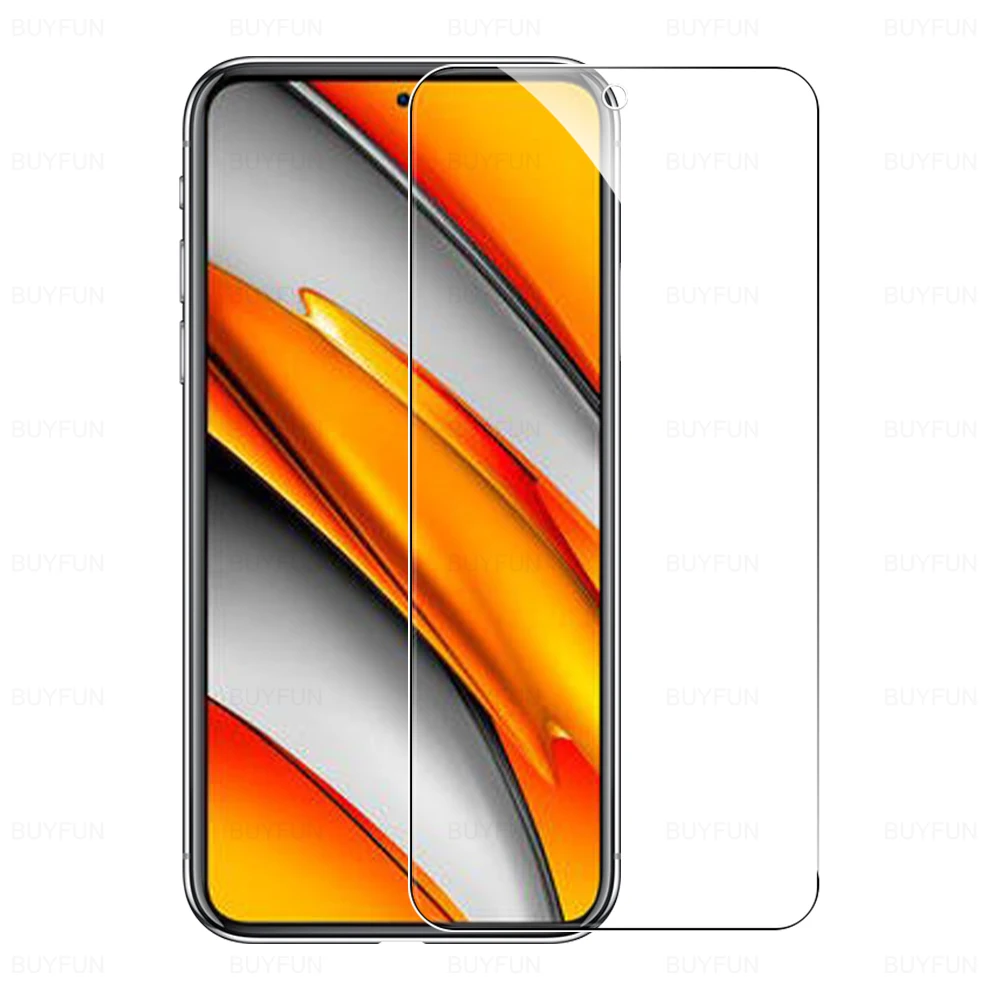protective glass for xiaomi poco x3 pro nfc f3 f2 f1 cover shell for poxo m3 poko m3pro phone protection glass film cases fundas free global shipping