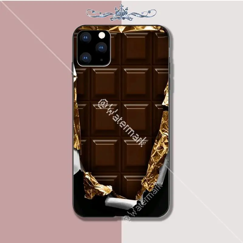 Роскошный чехол для телефона Alpen с золотым шоколадом Iphone 5s Se 2020 6 6s 7 8 Plus X Xs Max Xr 11 Pro