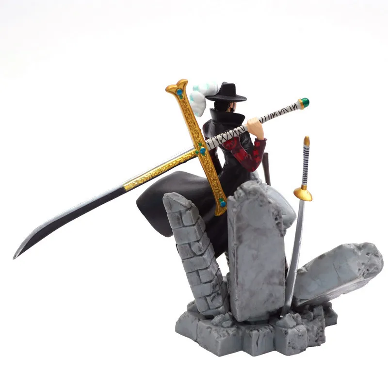 Аниме ONE PIECE Mihawk Zoro's противник шичибукай экшн-фигурка Коллекционная модель