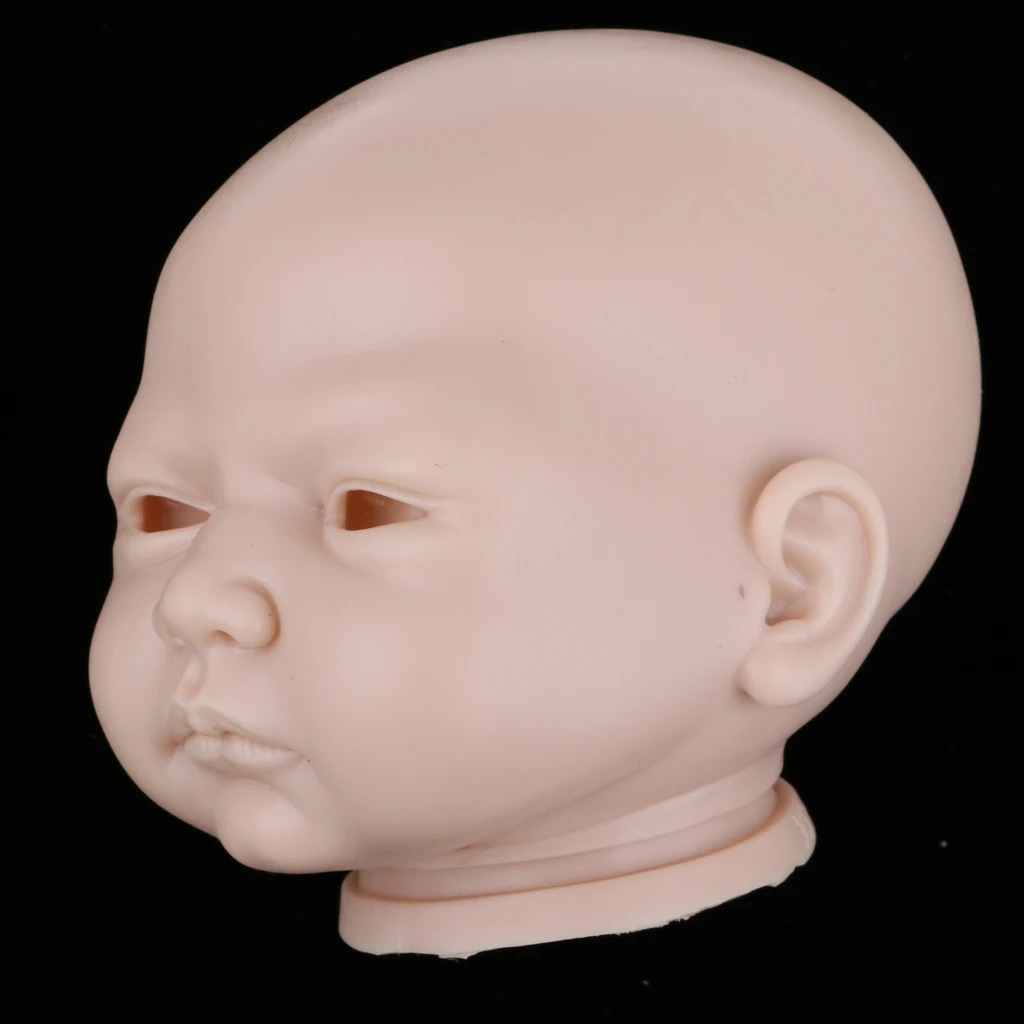 

Soft Silicone Realistic Baby Doll Head Sculpt Form 20 "Reborn Custom