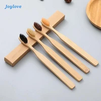 joylove eco friendly bamboo toothbrush soft bristle healthy hygiene dental oral care wood handles tooth brush