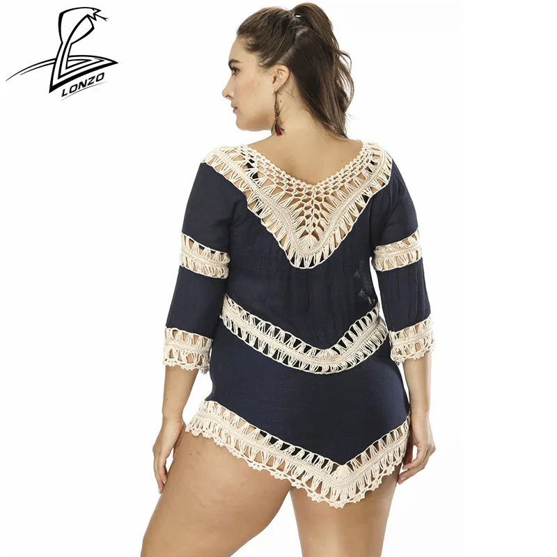 Женские свободные топы LONZO с крючком сексуальное пляжное бикини одежда