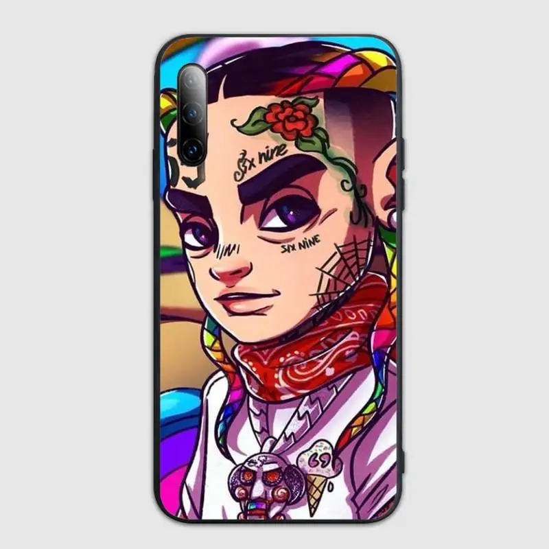 

hip hop rapper Tekashi 69 6ix9ine Phone Case For SamsungA 51 6 71 8 9 10 20 40 50 70 20s 30 10 plus 2018 Cover Fundas Coque