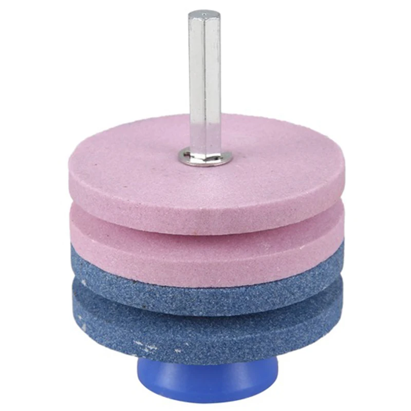 

4-Layer Lawn Gear Mower Blade Sharpener and Mower Blade Balancer Set for 42-100 Models