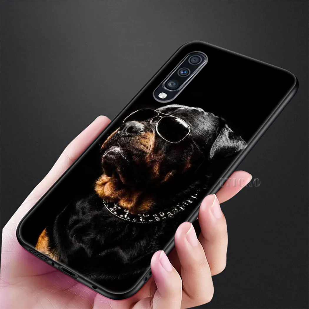 IYICAO Доберман собака породы бульдог Мягкий силиконовый чехол для телефона samsung A70
