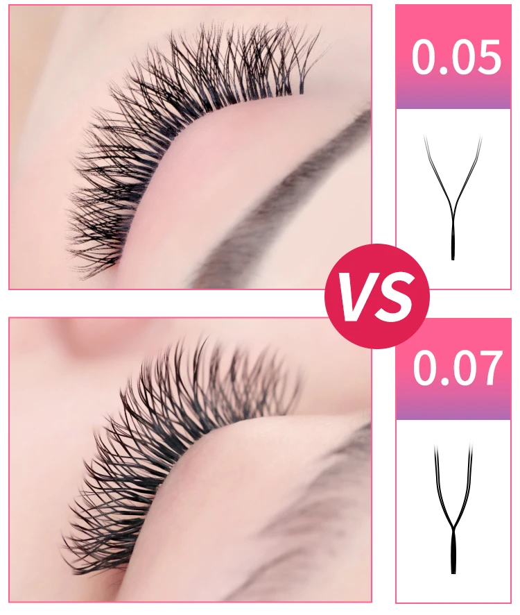 Efc beauty 0,05 Y Тип Накладные ресницы макияж индивидуальное наращивание ресниц автоматическое односекундное цветение мягких ресниц
