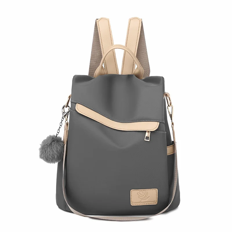 

Korean women's anti-theft backpack, simple and fashionable travel bag, fashion generation, autumn and winter, 2021