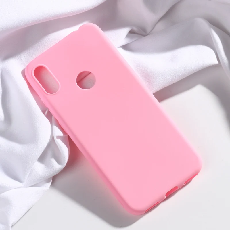 Candy Color Silicone Case For Huawei P Smart Prime Z 2019 TPU Cover Honor 8A Y7 Play P30 lite Fundas Coque |