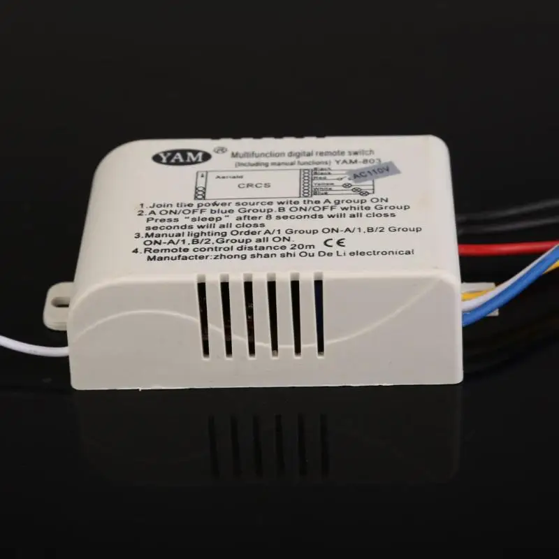 Беспроводной 3 ходовой переключатель вкл./выкл. цифровой пульт дистанционного