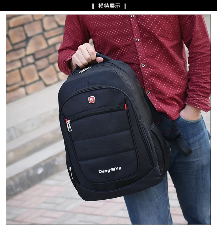 Manufacturer new casual shoulder bag male business computer bag outdoor sports travel backpack Oxford cloth