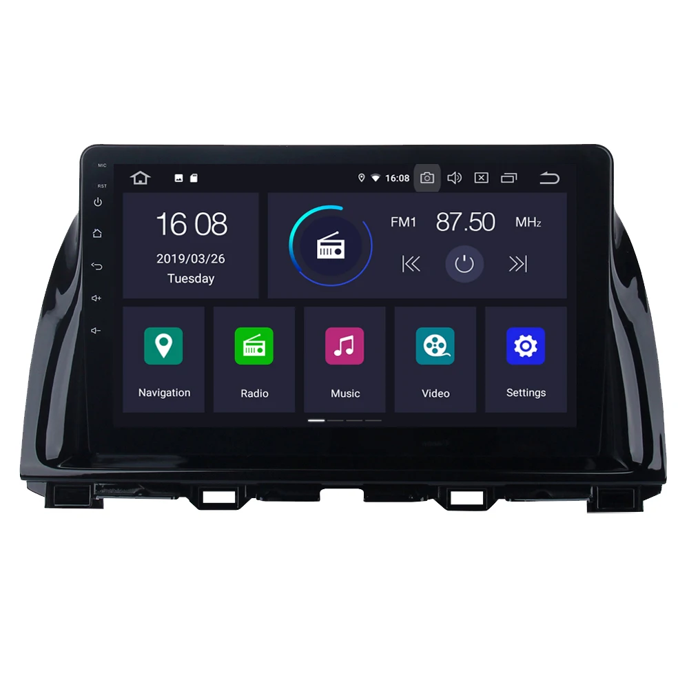 Для Mazda CX5 CX 5 Android 9 0 четырехъядерный Авторадио Стерео GPS навигация СБ Navi