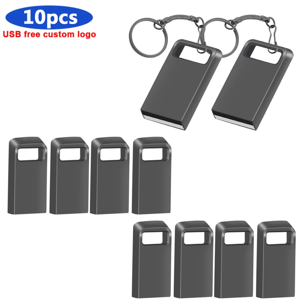 

Металлический флеш-накопитель объемом 64 ГБ, USB флеш-накопитель объемом 10 шт./лот, флеш-накопитель объемом 8 ГБ, 16 ГБ, 32 ГБ, флеш-накопитель 2,0, фл...