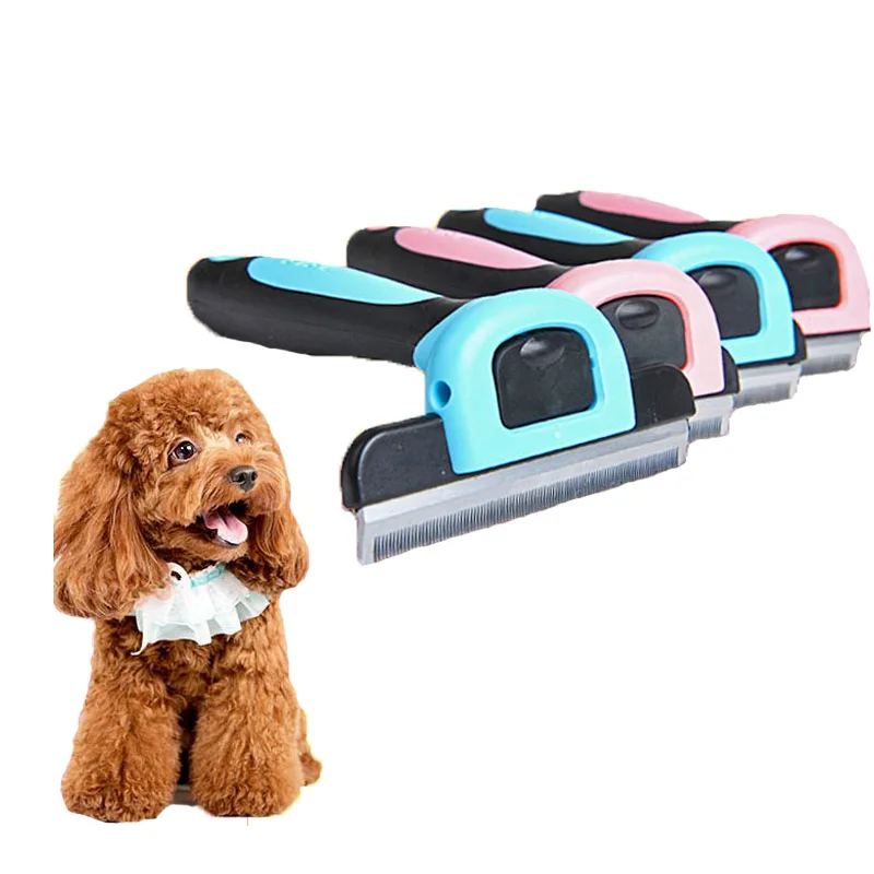 Расческа из нержавеющей стали для собак кошек щенков домашних животных