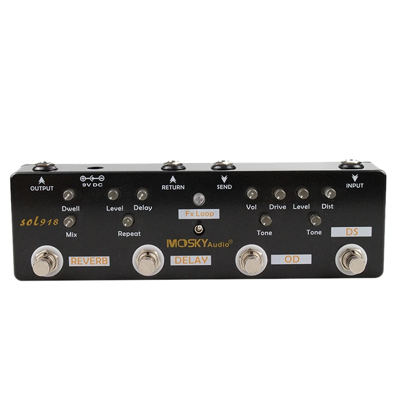 

MOSKYAUDIO SOL918 5 в 1, аксессуары для электрогитары