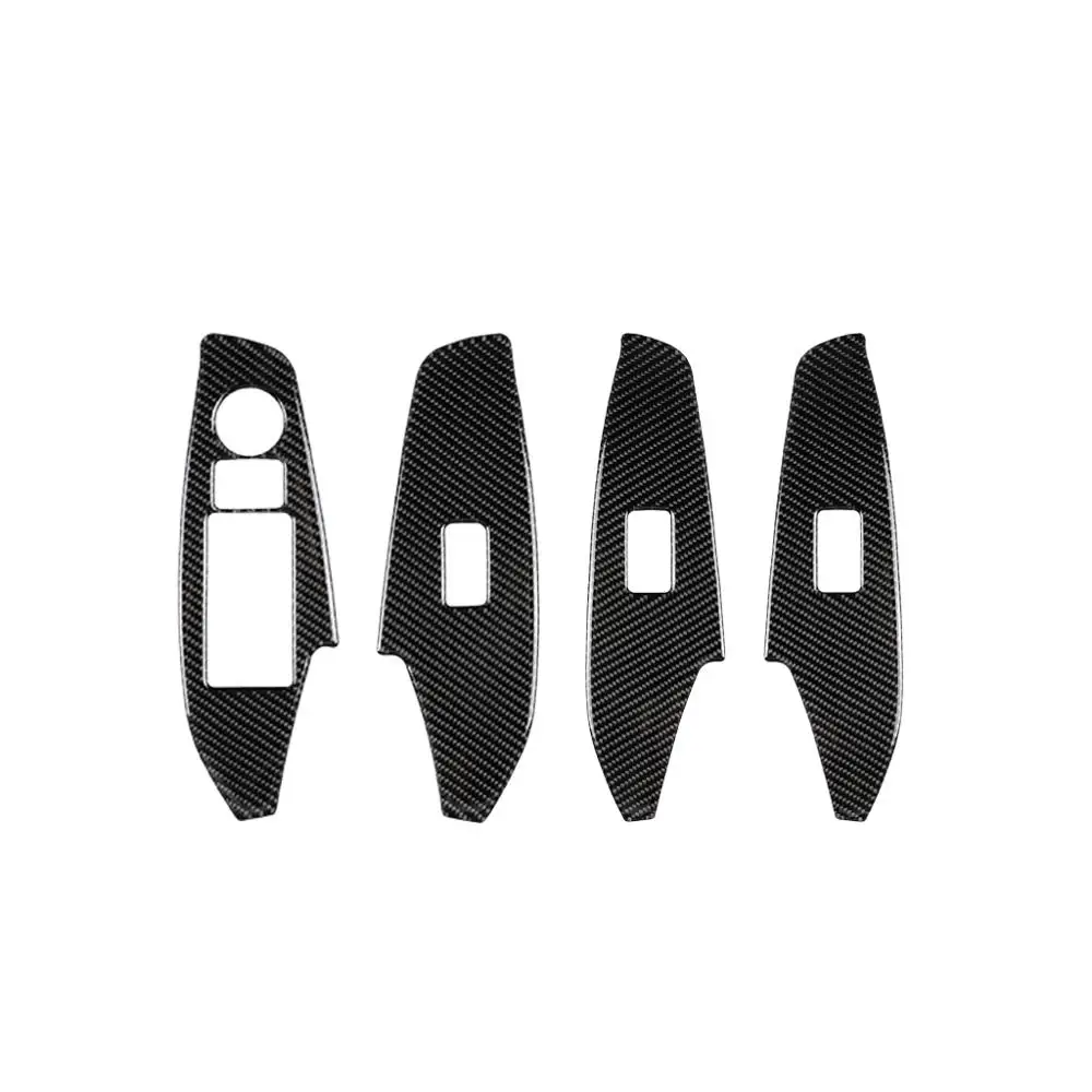 For MAZDA 3 Axela accessories decorate carbon fiber Windows Control Panel automotive interior trim stickers2014 2017 2018 | Автомобили и