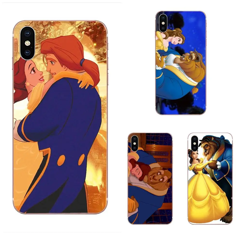 TPU Case Famous Cartoon Beauty And The Beast R For Xiaomi Redmi Note 2 3 3S 4 4A 4X 5 5A 6 6A Pro Plus | Мобильные телефоны и
