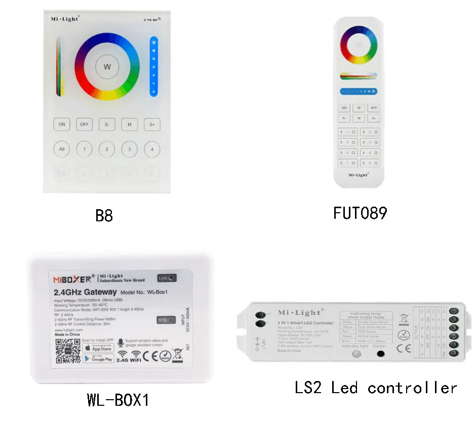 Светодиодный светильник Mi Control ler B8 сенсорная панель 2 4G RGB + CCT пульт